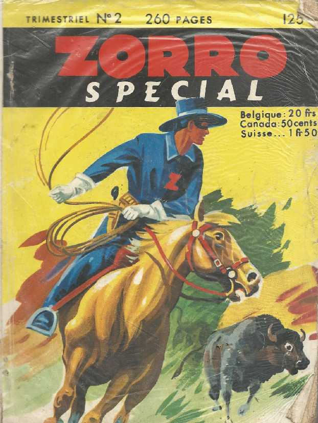 Scan de la Couverture Zorro Spcial n 2